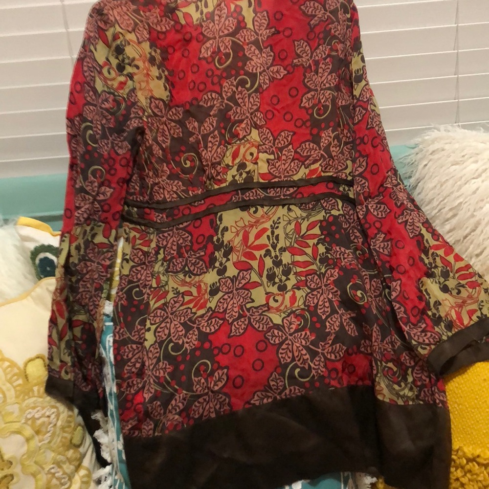 Johnny Was tunic button down - Picture 3 of 9